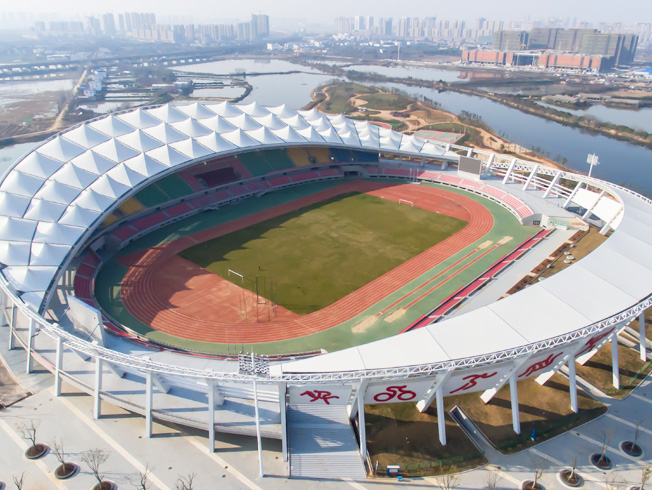 昌南體育中心主體育場(chǎng)膜結(jié)構(gòu)屋面 昌南體育中心主體育場(chǎng)膜結(jié)構(gòu)屋面