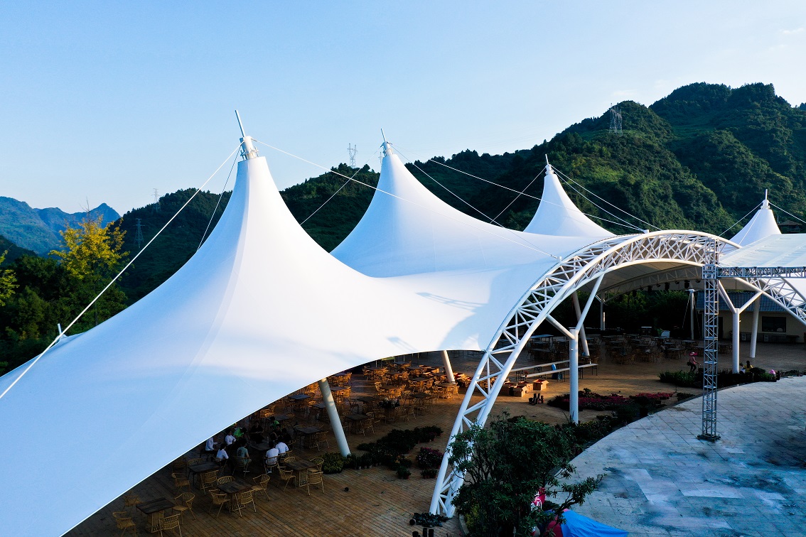 燁興-桐梓芳草地度假區(qū)景觀膜結(jié)構(gòu) 燁興-桐梓芳草地度假區(qū)景觀膜結(jié)構(gòu)